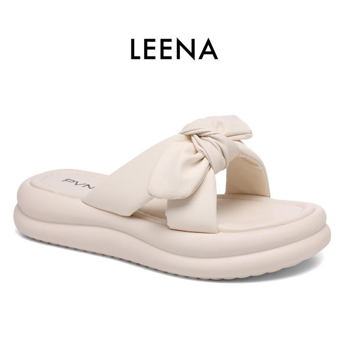 [PVN X Ruben Onsu] Sandal Tali Wanita Leena Cream 210