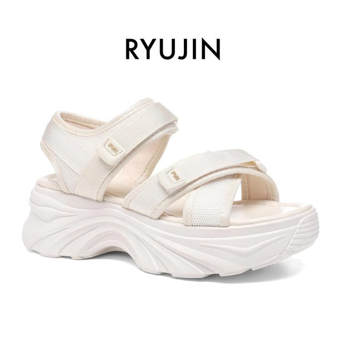 [PVN x Ruben Onsu] PVN Ryujin Sandal Wanita Tali Cream 216